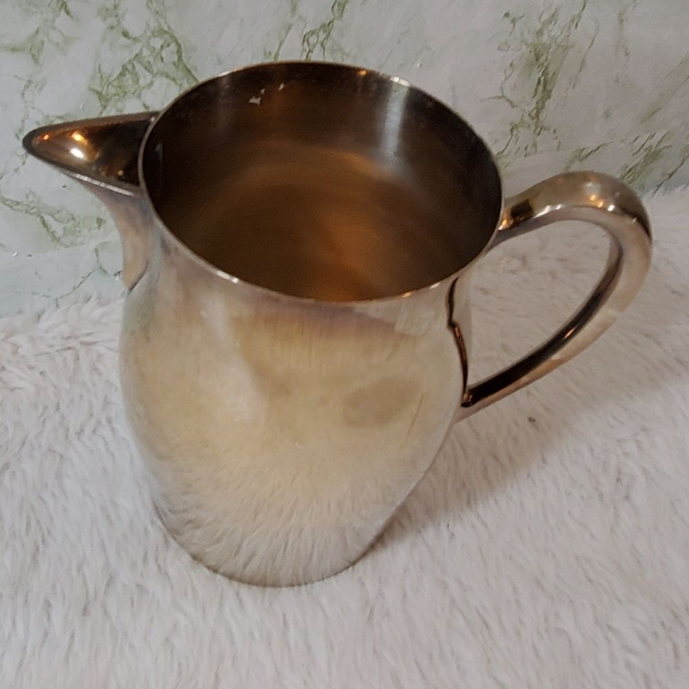 Sterling Silver Plated Water Pitcher